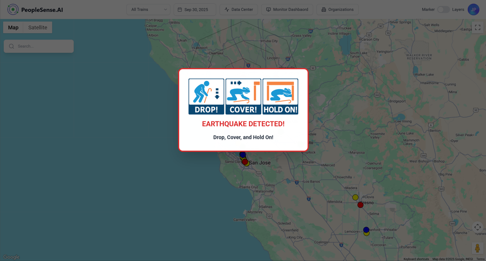 Earthquake Early Warning Alerts